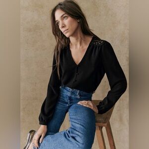 sezane amalia blouse